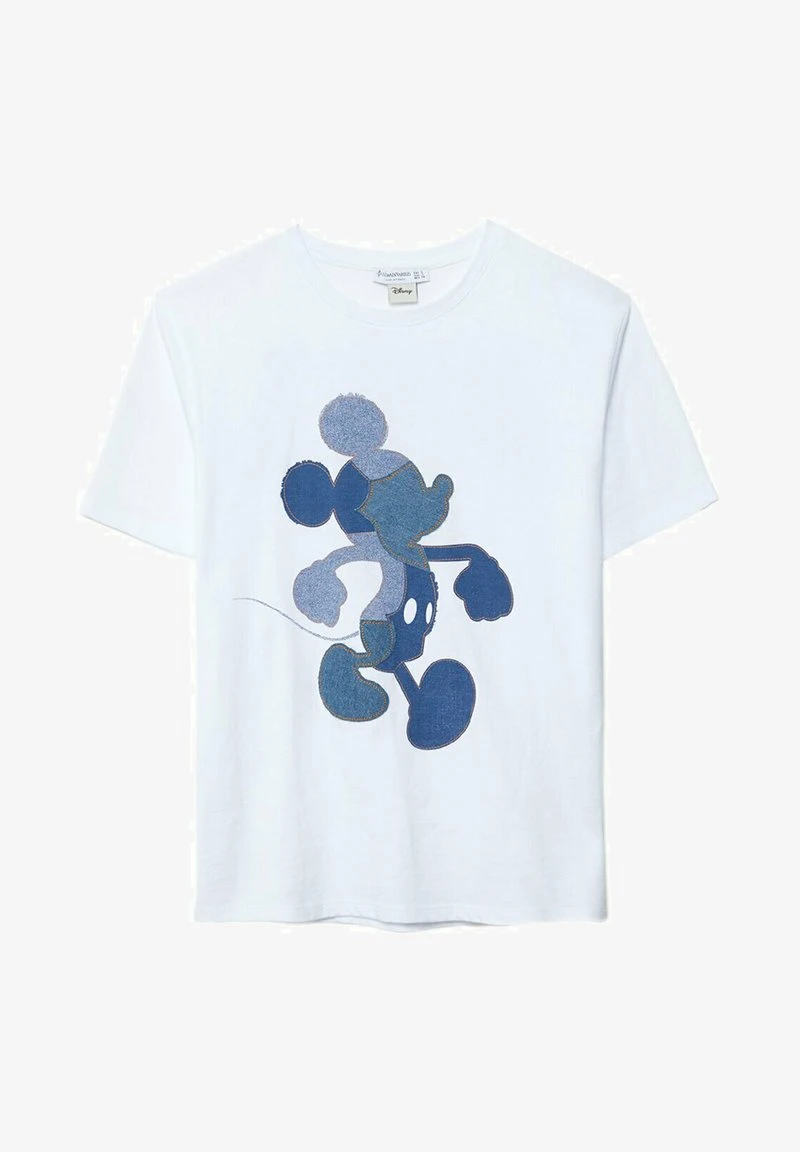 Stradivarius MICKEY MOUSE - T-Shirt Print - White 5 Stradivarius MICKEY MOUSE - T-Shirt Print - White – Bild 5
