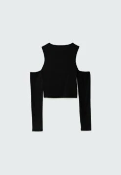 Stradivarius SCHULTERFREIES - Langarmshirt - Black -Stradivarius Deutschland Verkaufs-Shop 01224b9e0fed4442aec64a7d7594c352