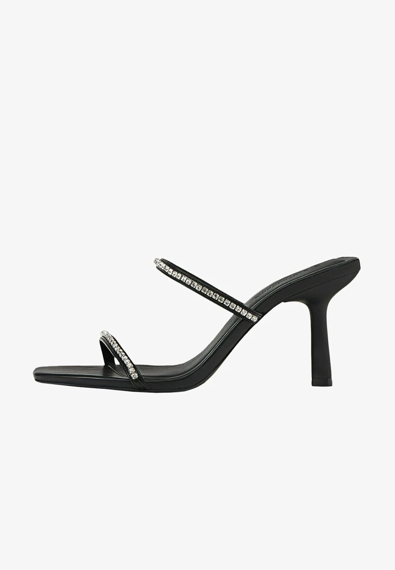 Stradivarius High Heel Sandalette - Black 1 Stradivarius High Heel Sandalette - Black