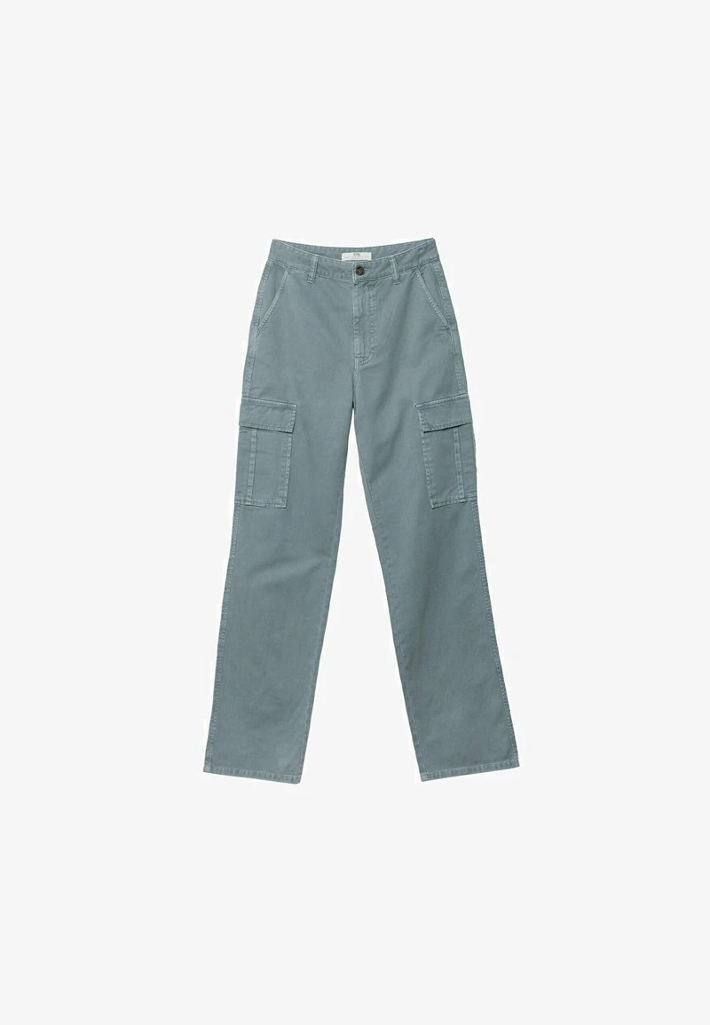 Stradivarius STRAIGHT-FIT - Cargohose - Khaki 5 Stradivarius STRAIGHT-FIT - Cargohose - Khaki – Bild 5