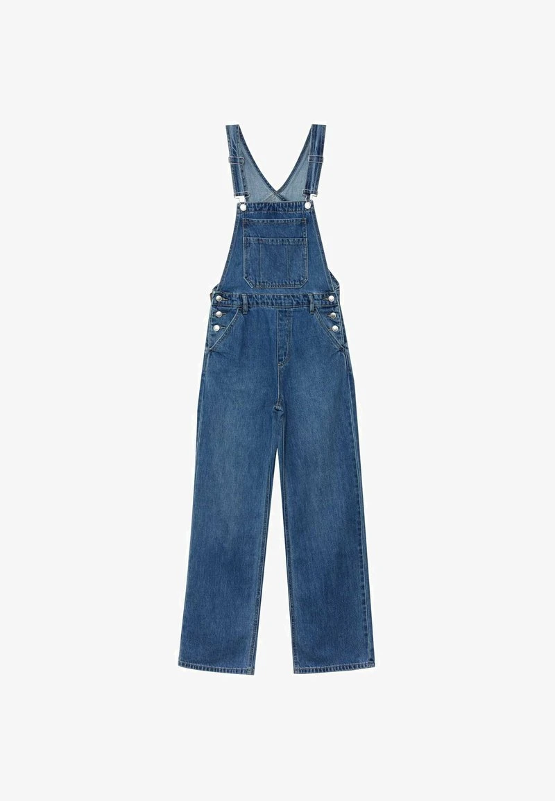 Stradivarius Latzhose - Mottled Royal Blue 5 Stradivarius Latzhose - Mottled Royal Blue – Bild 5