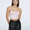 Stradivarius CROPPED - Top - Light Pink