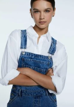 Stradivarius Latzhose - Mottled Royal Blue 8 Stradivarius Latzhose - Mottled Royal Blue -Stradivarius Deutschland Verkaufs-Shop 068a469a4aea4f55a17663a4400e822c