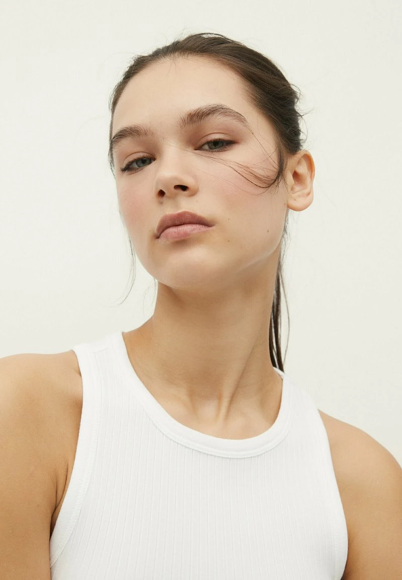 Stradivarius RACER - Top - White 4 Stradivarius RACER - Top - White – Bild 4