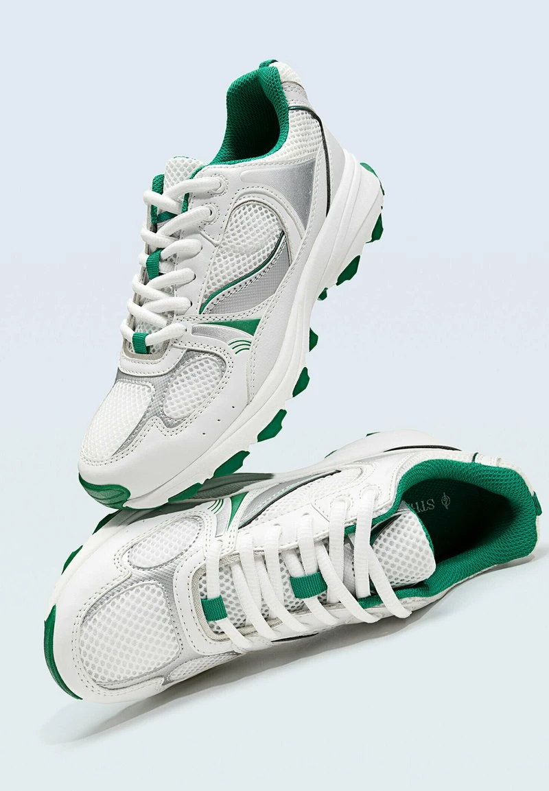 Stradivarius MIT ZIERELEMENT - Sneaker Low - Green 3 Stradivarius MIT ZIERELEMENT - Sneaker Low - Green – Bild 3