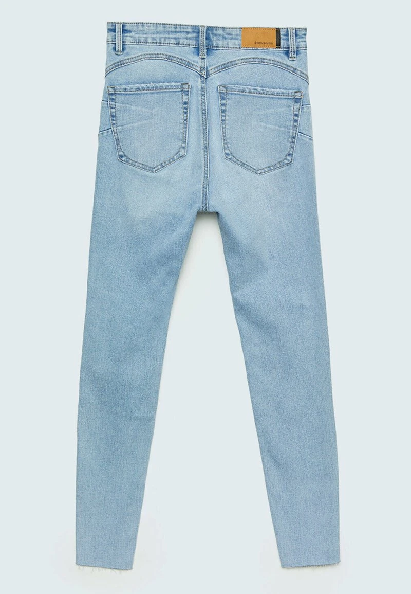 Stradivarius PUSH-UP - Jeans Skinny Fit - Light Blue Denim 6 Stradivarius PUSH-UP - Jeans Skinny Fit - Light Blue Denim – Bild 6