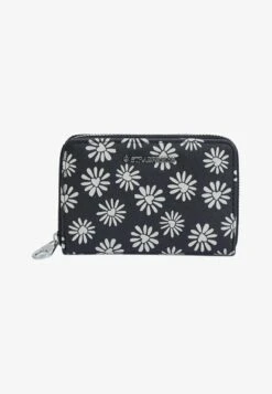 Stradivarius MIT PRINT - Geldbörse - Black