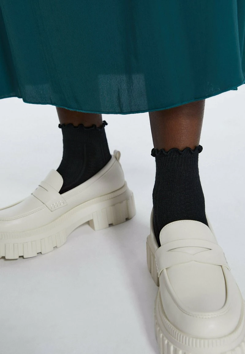 Stradivarius 2 PACK - Socken - Black 1 Stradivarius 2 PACK - Socken - Black