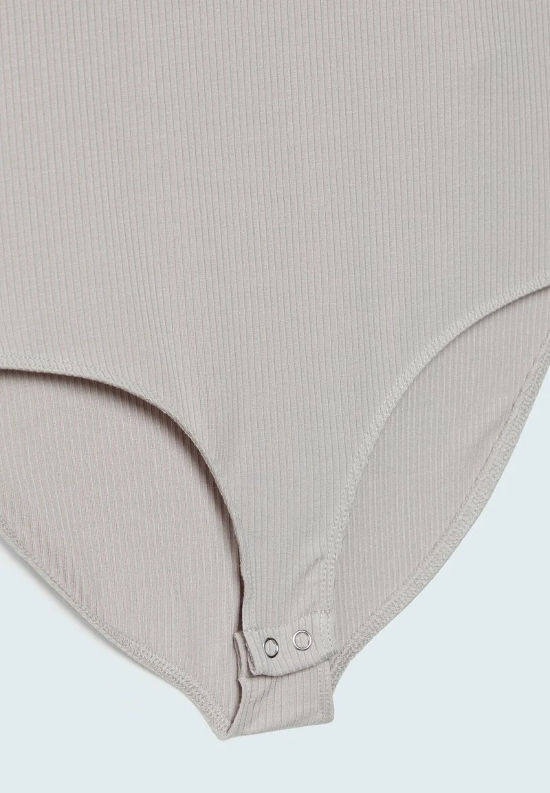 Stradivarius MIT ROLLKRAGEN - Top - Stone 6 Stradivarius MIT ROLLKRAGEN - Top - Stone – Bild 6