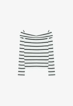 Stradivarius GESTREIFTES MIT CARMEN AUSSCHNITT - Langarmshirt - White 10 Stradivarius GESTREIFTES MIT CARMEN AUSSCHNITT - Langarmshirt - White -Stradivarius Deutschland Verkaufs-Shop 0b204636346c4247aaa4072993afd48a