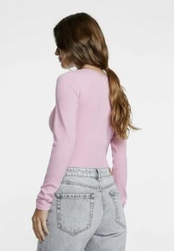 Stradivarius LACE TRIM DETAIL - Langarmshirt - Mottled Pink 8 Stradivarius LACE TRIM DETAIL - Langarmshirt - Mottled Pink -Stradivarius Deutschland Verkaufs-Shop 0c67fbd35c9949f78fb60f81e7f859be