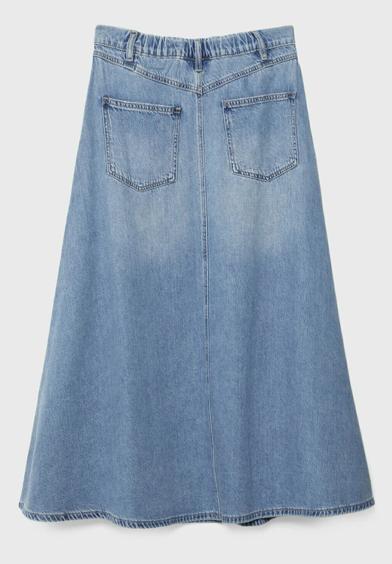 Stradivarius LONG FLOWING - Maxirock - Light Blue 6 Stradivarius LONG FLOWING - Maxirock - Light Blue – Bild 6