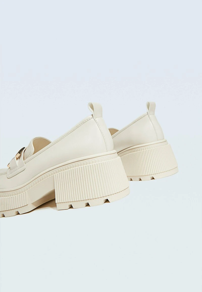 Stradivarius Mokassin - Off White 5 Stradivarius Mokassin - Off White – Bild 5