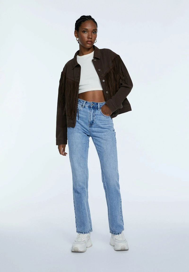 Stradivarius Jeans Straight Leg - Blue Denim 2 Stradivarius Jeans Straight Leg - Blue Denim – Bild 2