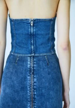 Stradivarius Bustier - Dark Blue Denim 8 Stradivarius Bustier - Dark Blue Denim -Stradivarius Deutschland Verkaufs-Shop 1086bab8ece84222bc087c979cda4ea0