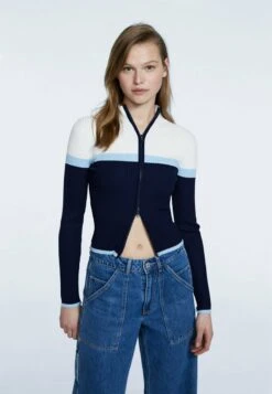 Stradivarius Strickjacke - Light Blue