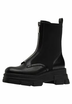 Stradivarius FLACHE MIT REISSVERSCHLUSS UND PROFIL - Stiefelette - Black -Stradivarius Deutschland Verkaufs-Shop 11a2cdbd38a74afa8c59db98d80ae34a