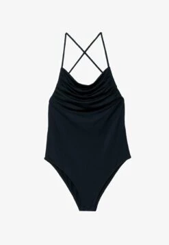 Stradivarius MIT RAFFUNG - Top - Black -Stradivarius Deutschland Verkaufs-Shop 12164511bc2f4fec8729b49301c902c4