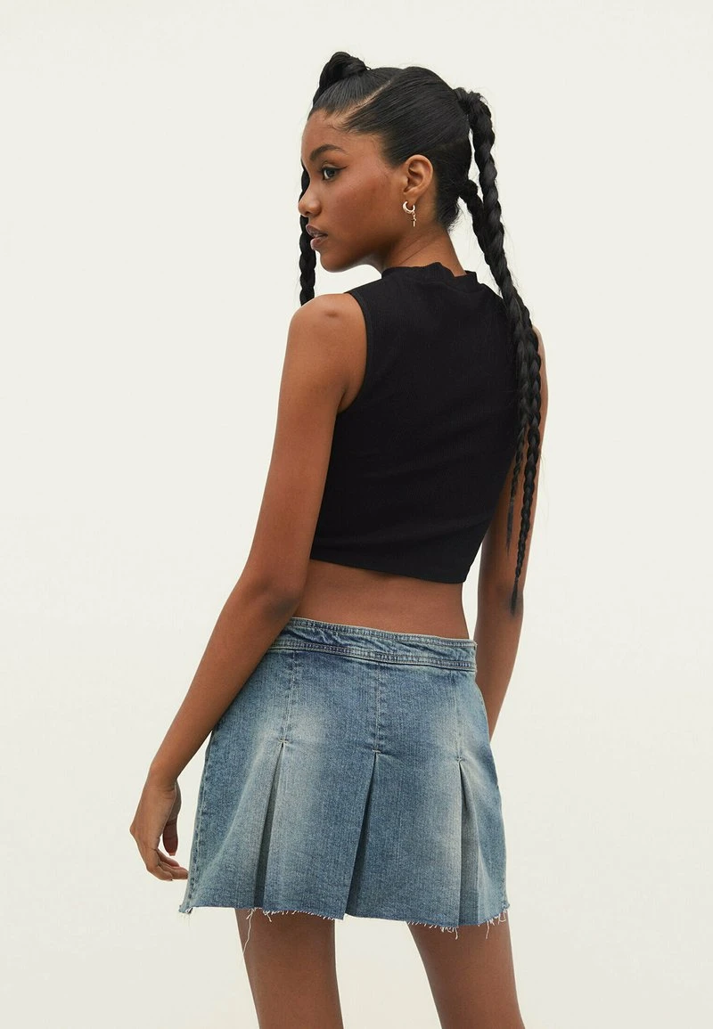 Stradivarius BOX - Jeans Shorts - Light Blue 3 Stradivarius BOX - Jeans Shorts - Light Blue – Bild 3