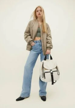 Stradivarius WANDELBARER - Tagesrucksack - Off White