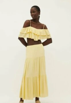 Stradivarius PEASANT - Maxirock - Yellow 9 Stradivarius PEASANT - Maxirock - Yellow -Stradivarius Deutschland Verkaufs-Shop 13b995d0aa8443a6817746af5c0ad7cd