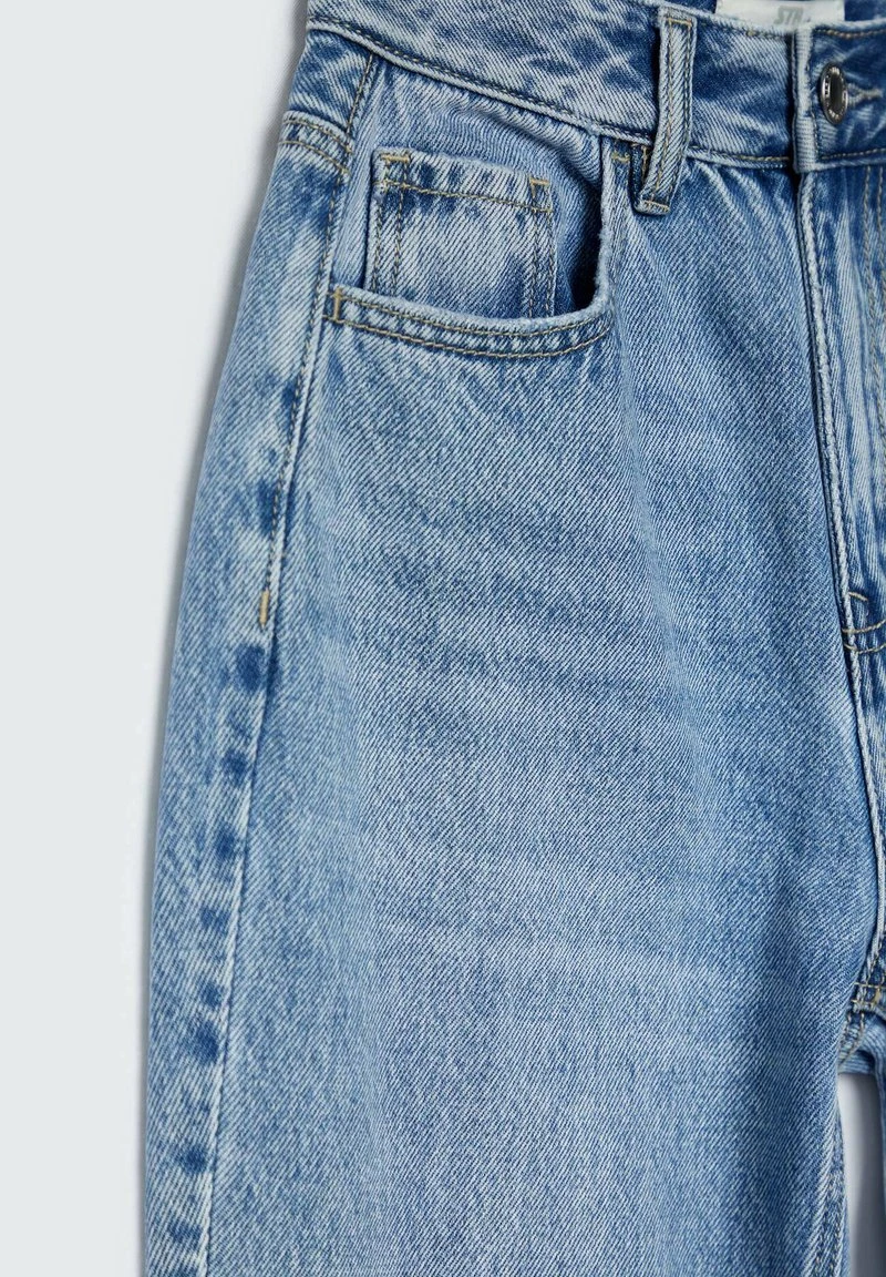 Stradivarius Jeans Straight Leg - Blue Denim 6 Stradivarius Jeans Straight Leg - Blue Denim – Bild 6