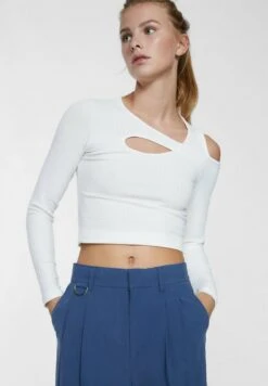 Stradivarius SMART WITH PLEATS - Stoffhose - Blue -Stradivarius Deutschland Verkaufs-Shop 13e9941f33f547efa4270cad5414dab1