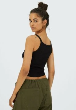 Stradivarius MIT RACERBACK - Top - Black 8 Stradivarius MIT RACERBACK - Top - Black -Stradivarius Deutschland Verkaufs-Shop 17e59d1d3b9e4872851e04342fd1c2af