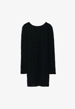 Stradivarius SHORT WITH BOW - Etuikleid - Black -Stradivarius Deutschland Verkaufs-Shop 186dc4d005a64254bbb451db1d27aa50