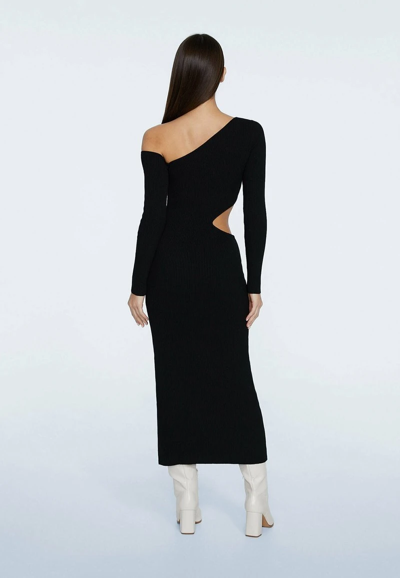 Stradivarius Strickkleid - Black 2 Stradivarius Strickkleid - Black – Bild 2