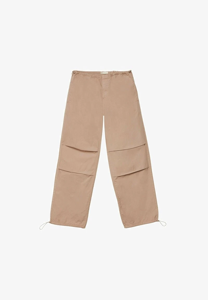 Stradivarius PARACHUTE POPELIN - Jogginghose - Stone 5 Stradivarius PARACHUTE POPELIN - Jogginghose - Stone – Bild 5