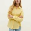 Stradivarius DAILY - Hemdbluse - Yellow
