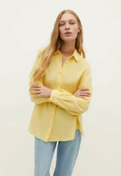 Stradivarius DAILY - Hemdbluse - Yellow