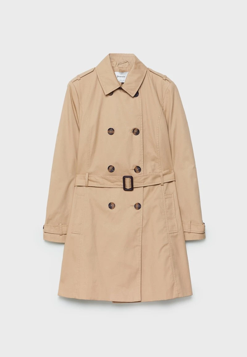 Stradivarius Trenchcoat - Ochre 6 Stradivarius Trenchcoat - Ochre – Bild 6