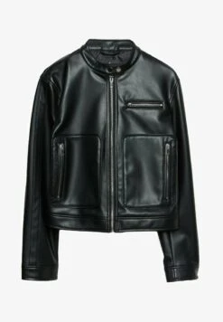 Stradivarius Kunstlederjacke - Black 10 Stradivarius Kunstlederjacke - Black -Stradivarius Deutschland Verkaufs-Shop 1e2abf1a6f4144a188c9b608fcac8819