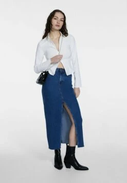 Stradivarius MINI HALF MOON - Umhängetasche - Black