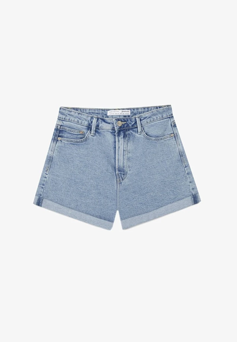 Stradivarius Jeans Shorts - Dark Blue 5 Stradivarius Jeans Shorts - Dark Blue – Bild 5