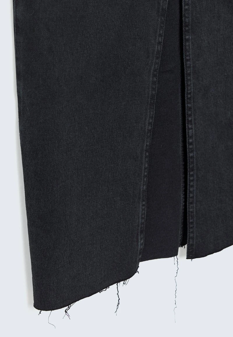 Stradivarius LANGER IM COMFORT-FIT - Jeansrock - Black Denim 6 Stradivarius LANGER IM COMFORT-FIT - Jeansrock - Black Denim – Bild 6