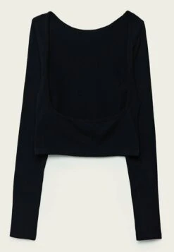 Stradivarius SEAMLESS WITH LOW-CUT BACK - Langarmshirt - Black 11 Stradivarius SEAMLESS WITH LOW-CUT BACK - Langarmshirt - Black -Stradivarius Deutschland Verkaufs-Shop 224162e0b484435786ecc66c882bbb1c