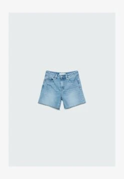 Stradivarius LOW WAIST BERMUDA - Jeans Shorts - Blue Denim 10 Stradivarius LOW WAIST BERMUDA - Jeans Shorts - Blue Denim -Stradivarius Deutschland Verkaufs-Shop 22b7491ca2a4463fba295eb4f68cdc15