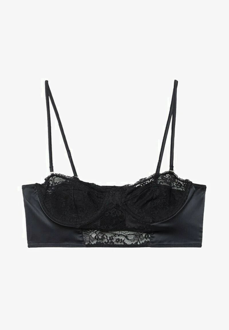 Stradivarius COMBINED - Bustier - Black 5 Stradivarius COMBINED - Bustier - Black – Bild 5