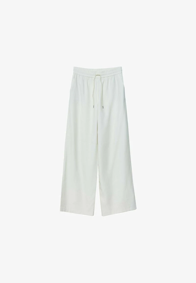 Stradivarius SPORTY FULL LENGTH - Stoffhose - Beige 5 Stradivarius SPORTY FULL LENGTH - Stoffhose - Beige – Bild 5