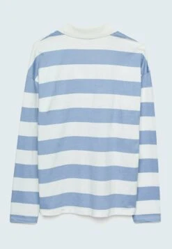 Stradivarius GESTREIFTES - Poloshirt - Light Blue 11 Stradivarius GESTREIFTES - Poloshirt - Light Blue -Stradivarius Deutschland Verkaufs-Shop 261ea2423ac74678b01051b362ca7418