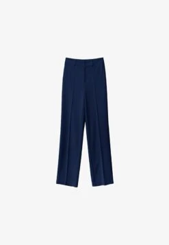 Stradivarius MIT MITTELNAHT - Stoffhose - Dark Blue 10 Stradivarius MIT MITTELNAHT - Stoffhose - Dark Blue -Stradivarius Deutschland Verkaufs-Shop 27bf99698d084cc3a22d2ff97e5ec149