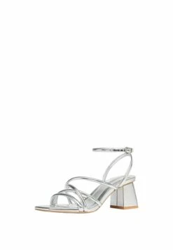 Stradivarius Riemensandalette - Silver Coloured 11 Stradivarius Riemensandalette - Silver Coloured -Stradivarius Deutschland Verkaufs-Shop 27c6254b1ae44f74aa990d9efb953dde