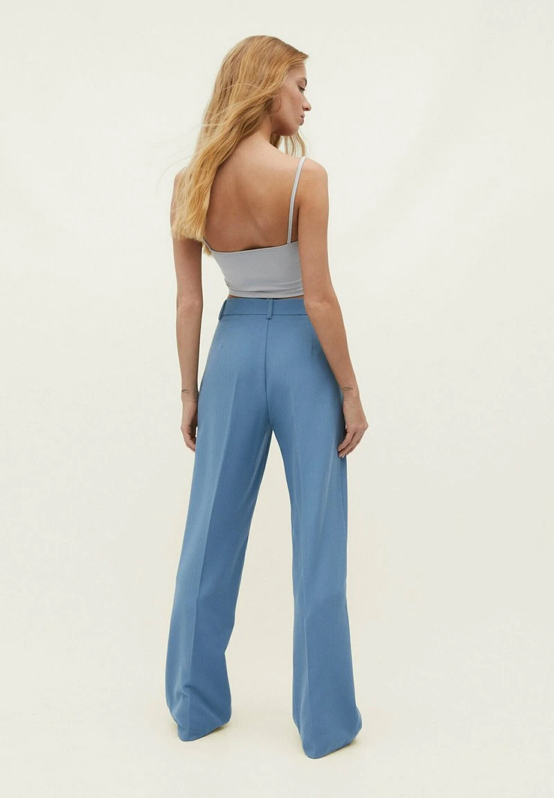 Stradivarius SMART - Stoffhose - Blue 3 Stradivarius SMART - Stoffhose - Blue – Bild 3