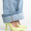 Stradivarius High Heel Pumps - Light Yellow