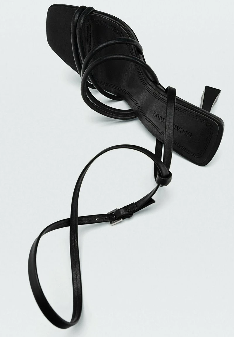 Stradivarius WIDE FIT - High Heel Sandalette - Black 4 Stradivarius WIDE FIT - High Heel Sandalette - Black – Bild 4