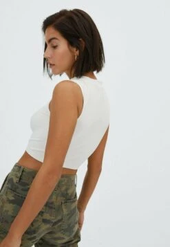 Stradivarius Top - Stone 8 Stradivarius Top - Stone -Stradivarius Deutschland Verkaufs-Shop 2cfa0c03685f4421b4442dea681a0ab7