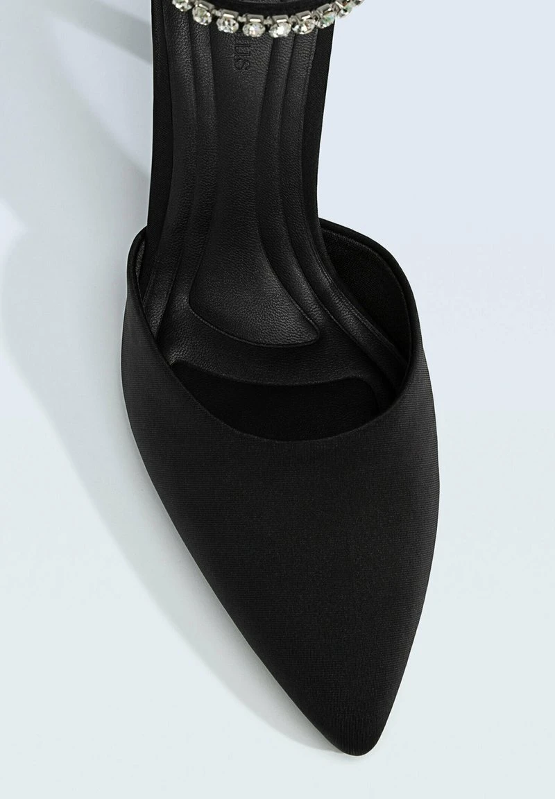 Stradivarius WITH RHINESTONES - High Heel Pumps - Black 4 Stradivarius WITH RHINESTONES - High Heel Pumps - Black – Bild 4